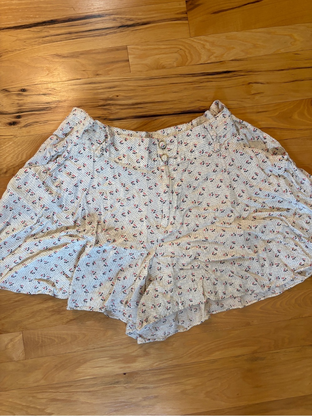 Free People Floral Ruffle Women’s Shorts